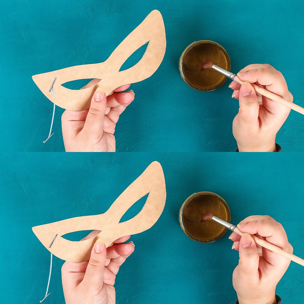 100Pcs 10" Elastic Barbed Cord 1.6mm Loop Stretch Round String Black