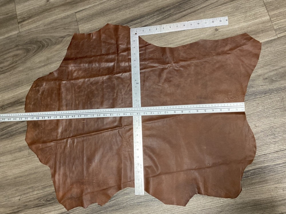 100% Real Leather Area Rugs Posts / Hide Skins 60726