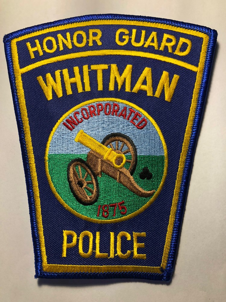 Whitman Massachusetts Police Honor Guard Patch
