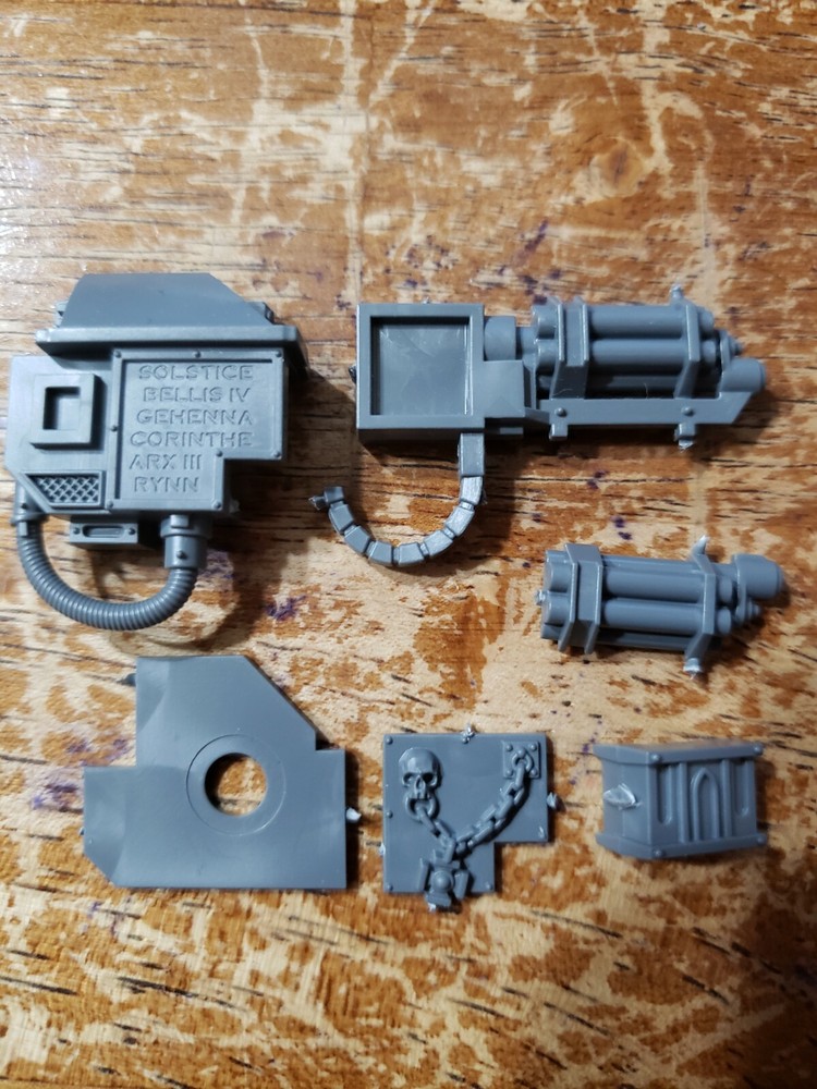 Warhammer 40K Space Marine Bits Venerable Dreadnought Assault Cannon