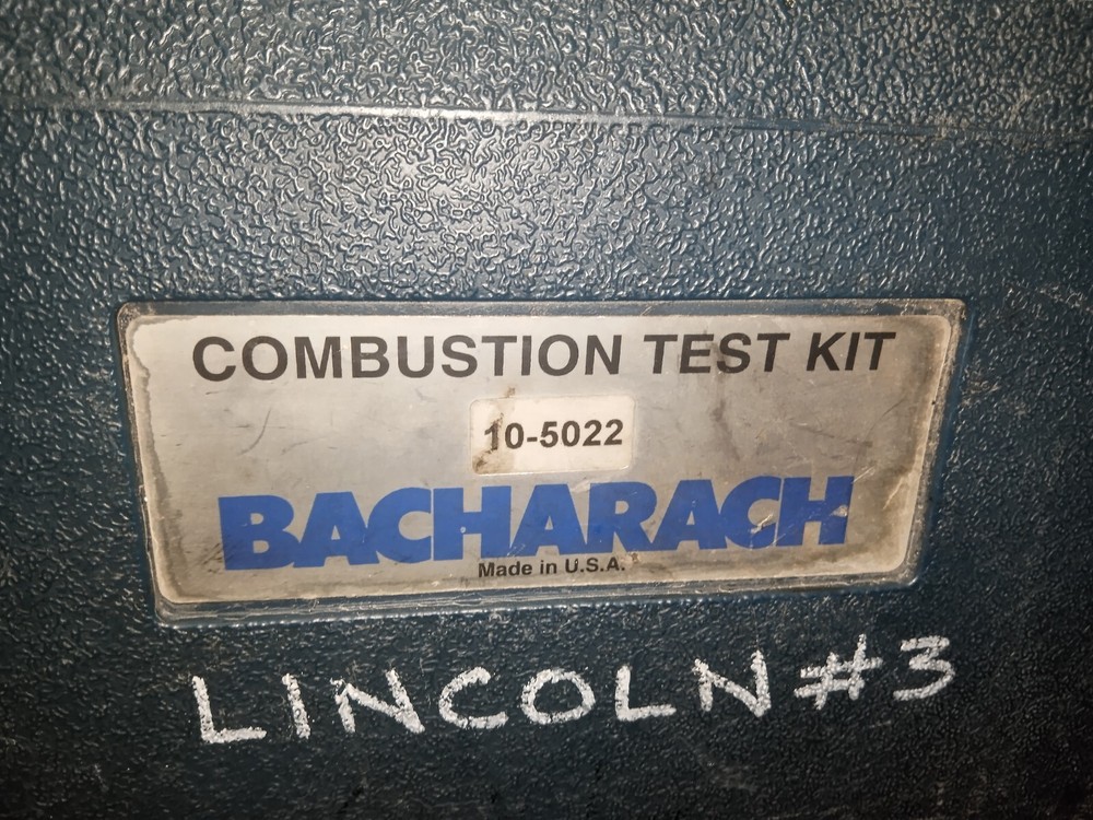 Bacharach 10-5022 Co2 Gas Analyzer Kit NICE Incomplete Set