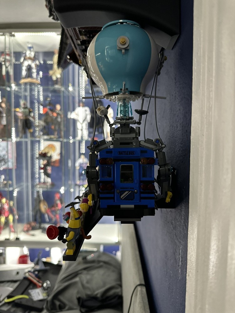 Lego Fortnite Battle Bus Wall Mount Display