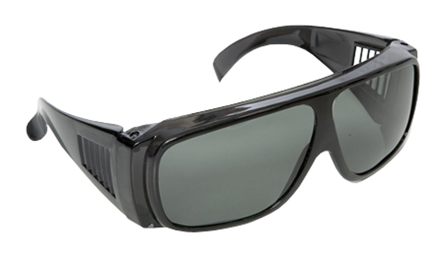 SUNSHIELDS Atlantis Sunglasses Golf Polarised Tinted Frame Vented Marked Case