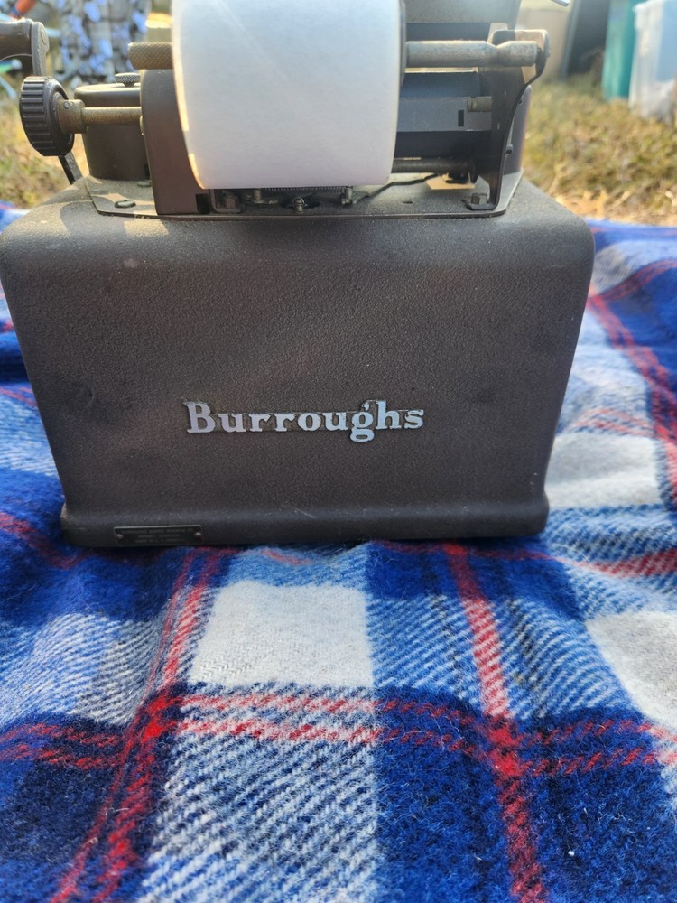 burroughs adding machine vintage