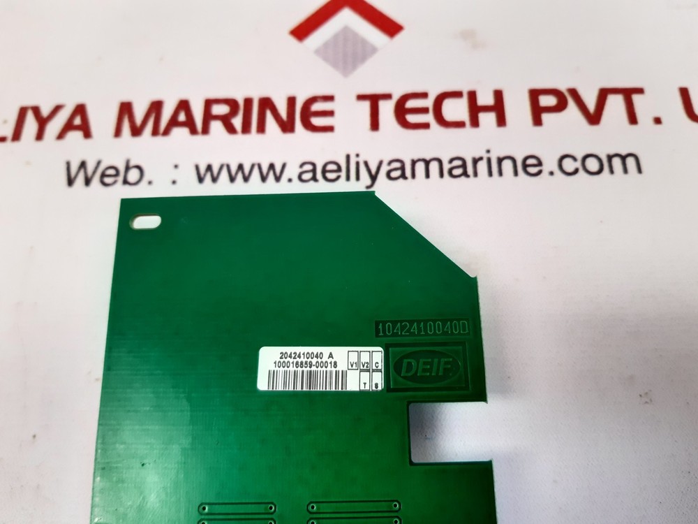 DEIF DPD 00142 Printed Circuit Board 94V-0