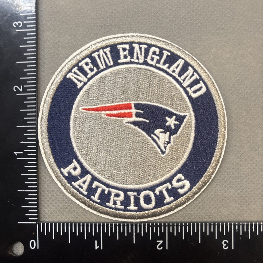 NEW ENGLAND PATRIOTS IRON ON EMBROIDERED PATCH