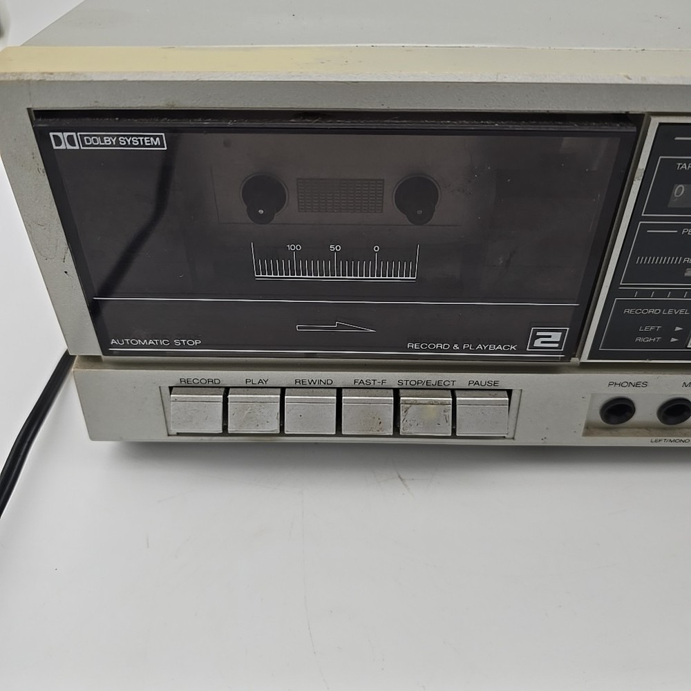 Realistic Cassette Tape Deck SCT-45, READ!!!