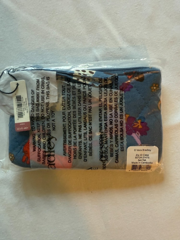 VERA BRADLEY ZIP ID CASE NWT CHOOSE YOUR PATTERN (I)