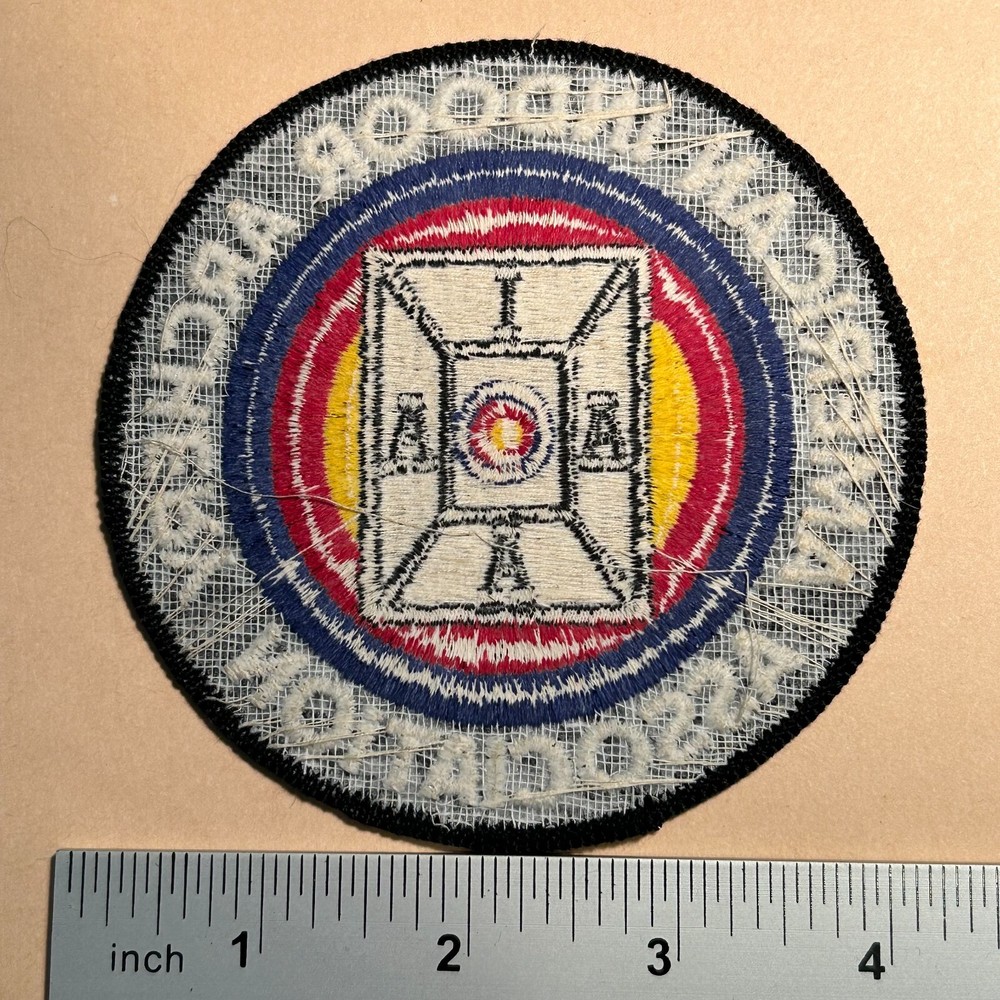 AMERICAN INDOOR ARCHERY ASSOCIATION PATCH