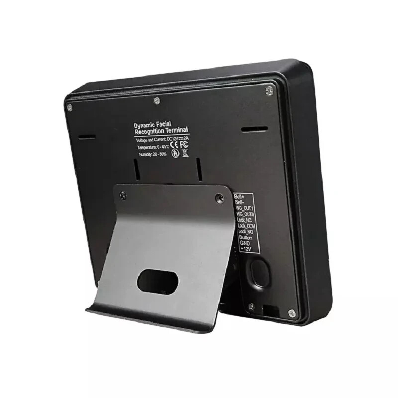 Biometric Dynamic Face Access Control 5inch Touch Screen AI Face Recognition