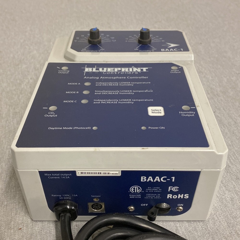 Blueprint Controllers Analog Atmosphere Controller BAAC-1