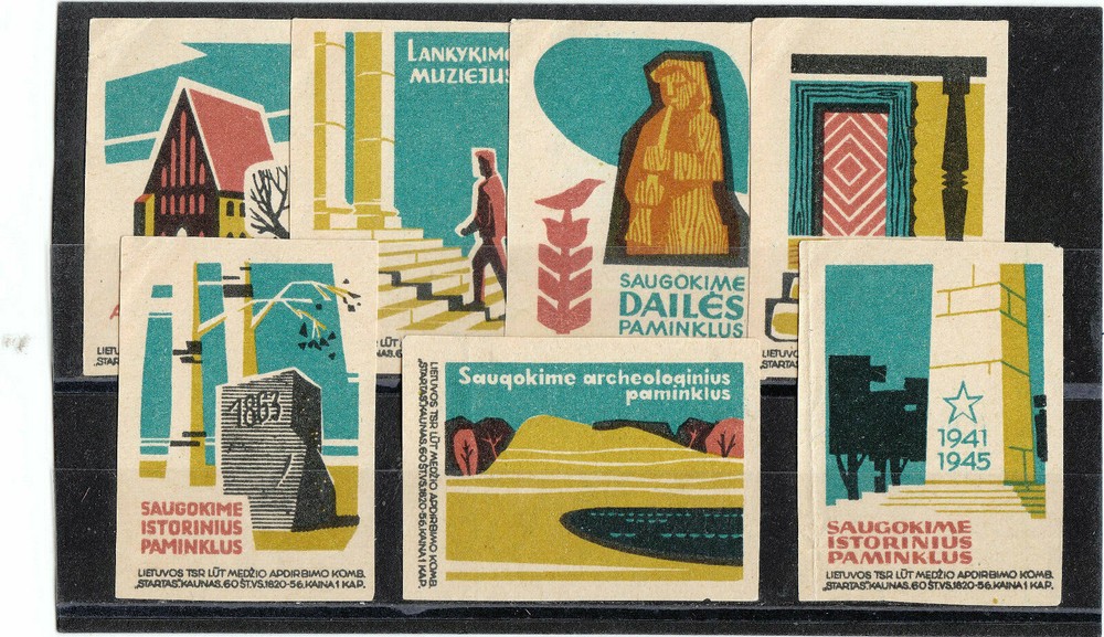 LIETUVOS 7 MatchboxLabels