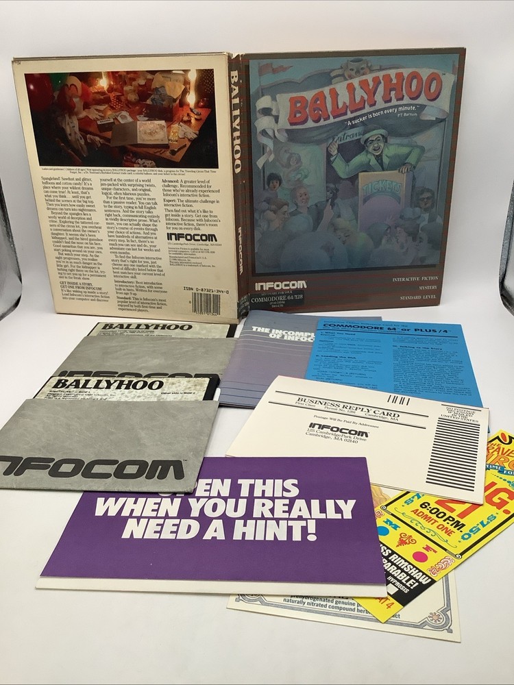 Ballyhoo Commodore 64/128 Software T-26