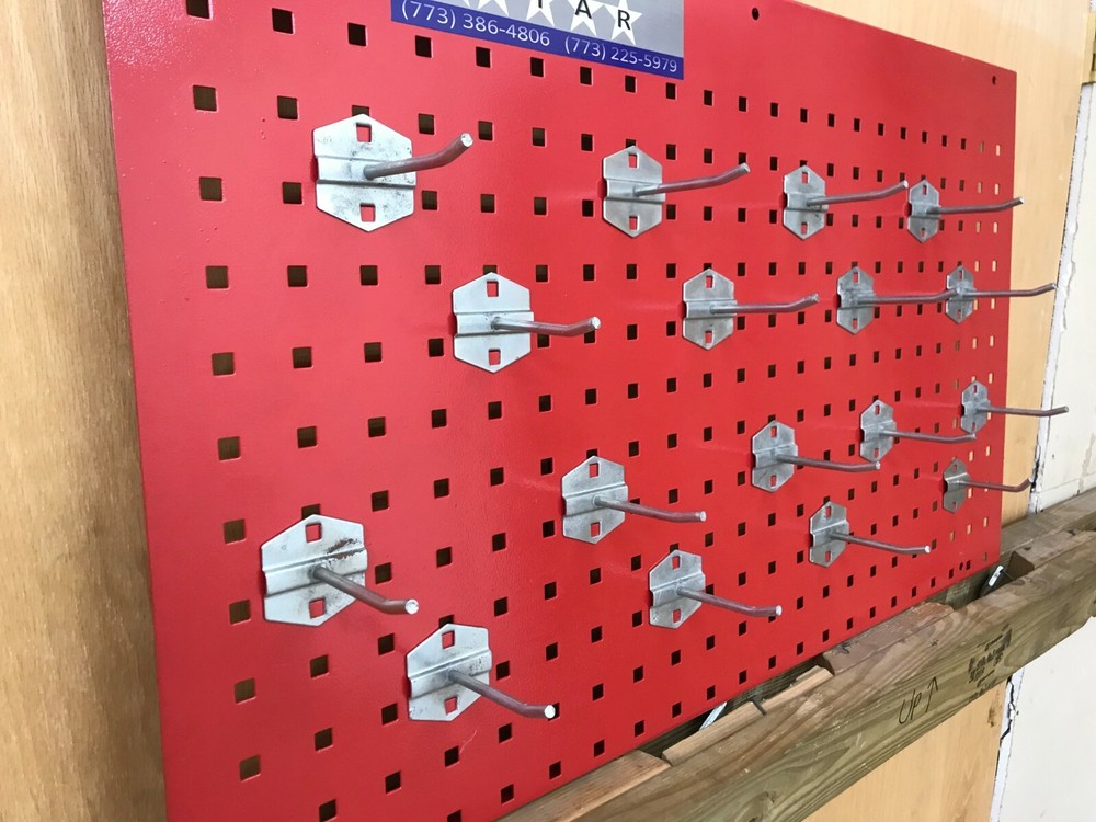 AUTO BODY FRAME MACHINE TOOL AND CLAMP BOARD WITH HANGERS!!