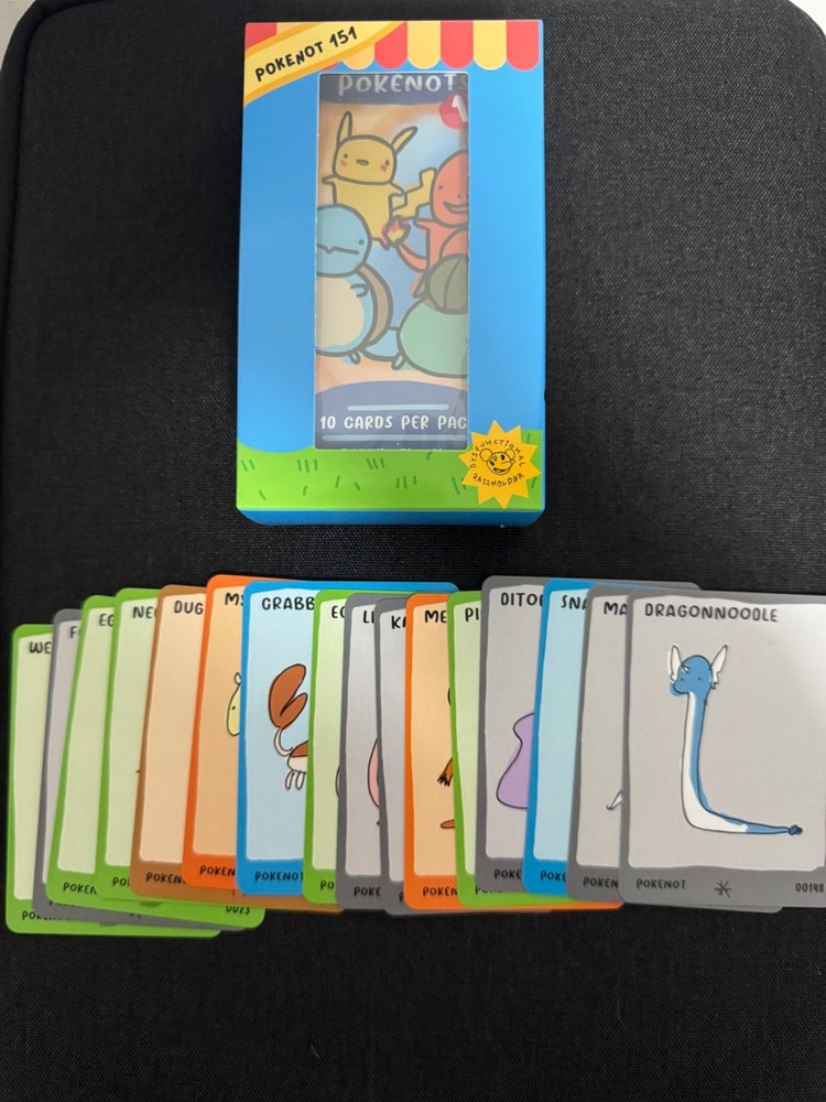 Dysfunctional Passholder Pokenot 151 Singles - NM