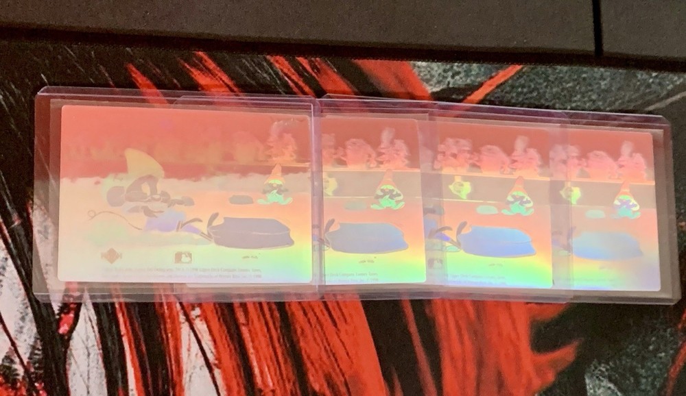 1990 Upper Deck Looney Tunes Complete 1-9 Hologram Insert Set (9 Cards)