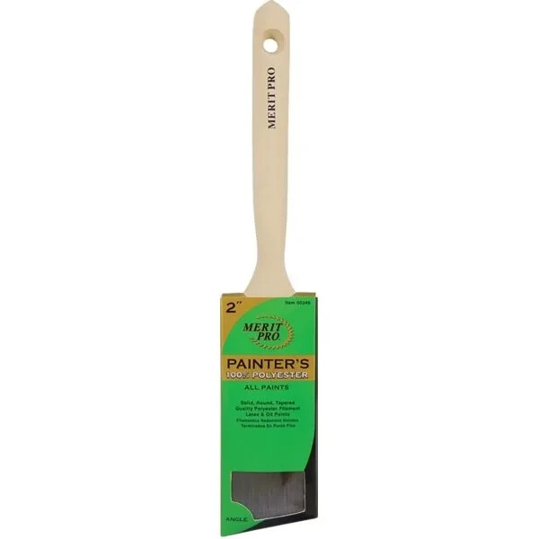 MERIT PRO 00349 2" Painter's Professional Angle Sash Brush