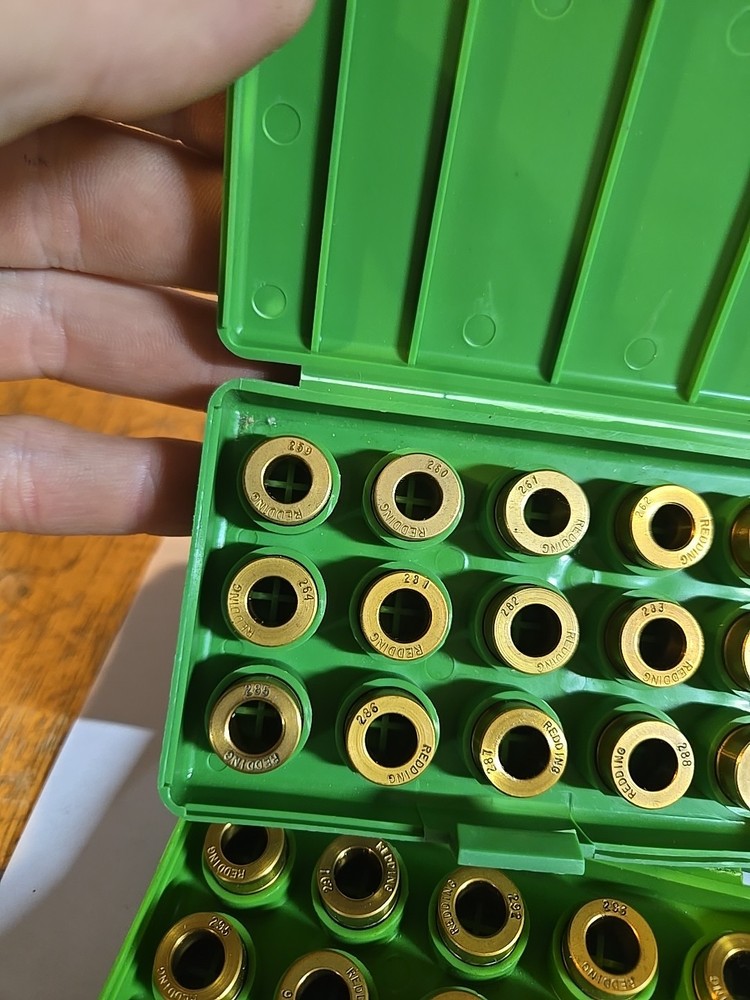 REDDING TITANIUM NITRIDE NECK SIZE BUSHING VARIOUS SIZES (SOLD INDIVIDUALLY)