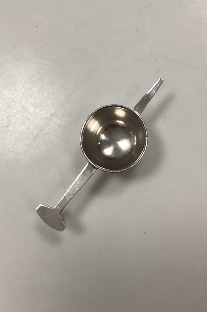 Danish Silverplate Spirit measuring cup