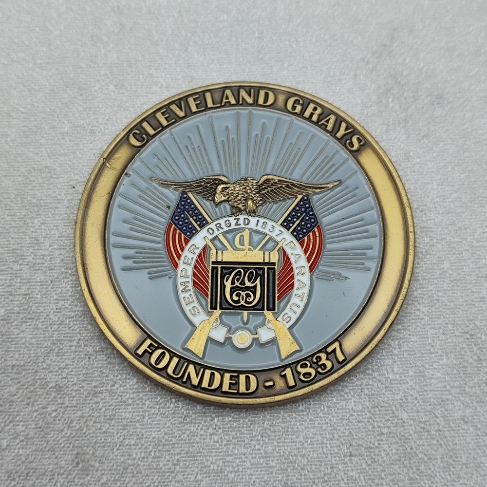 Cleveland Grays Challenge Coin
