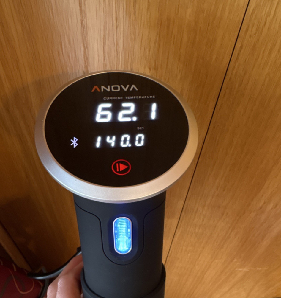 Anova Precision Cooker Sous Vide Immersion Circulator with Container and Books