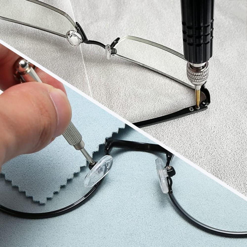 Compact 5-in-1 Screwdriver Set - Precision Tools for Eyewear & Electronics