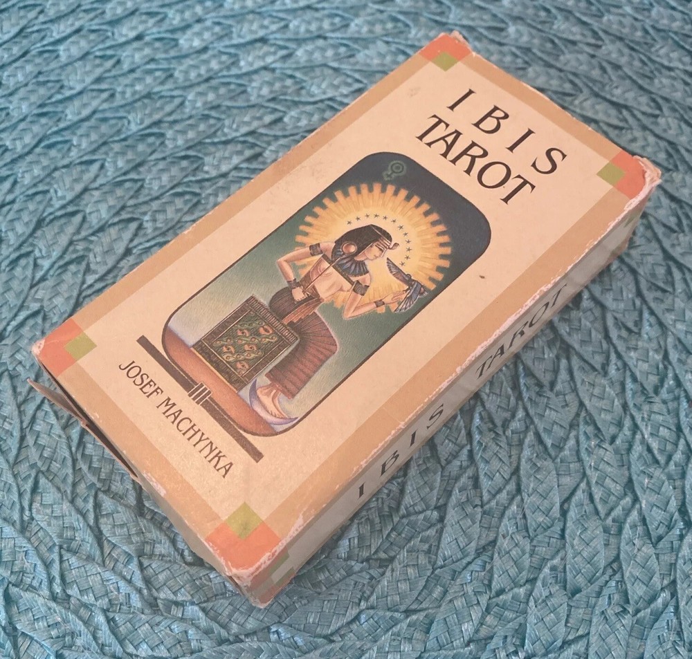 IBIS Tarot Deck 1991 Josef Machynka Complete Deck with Card Reading Handbook