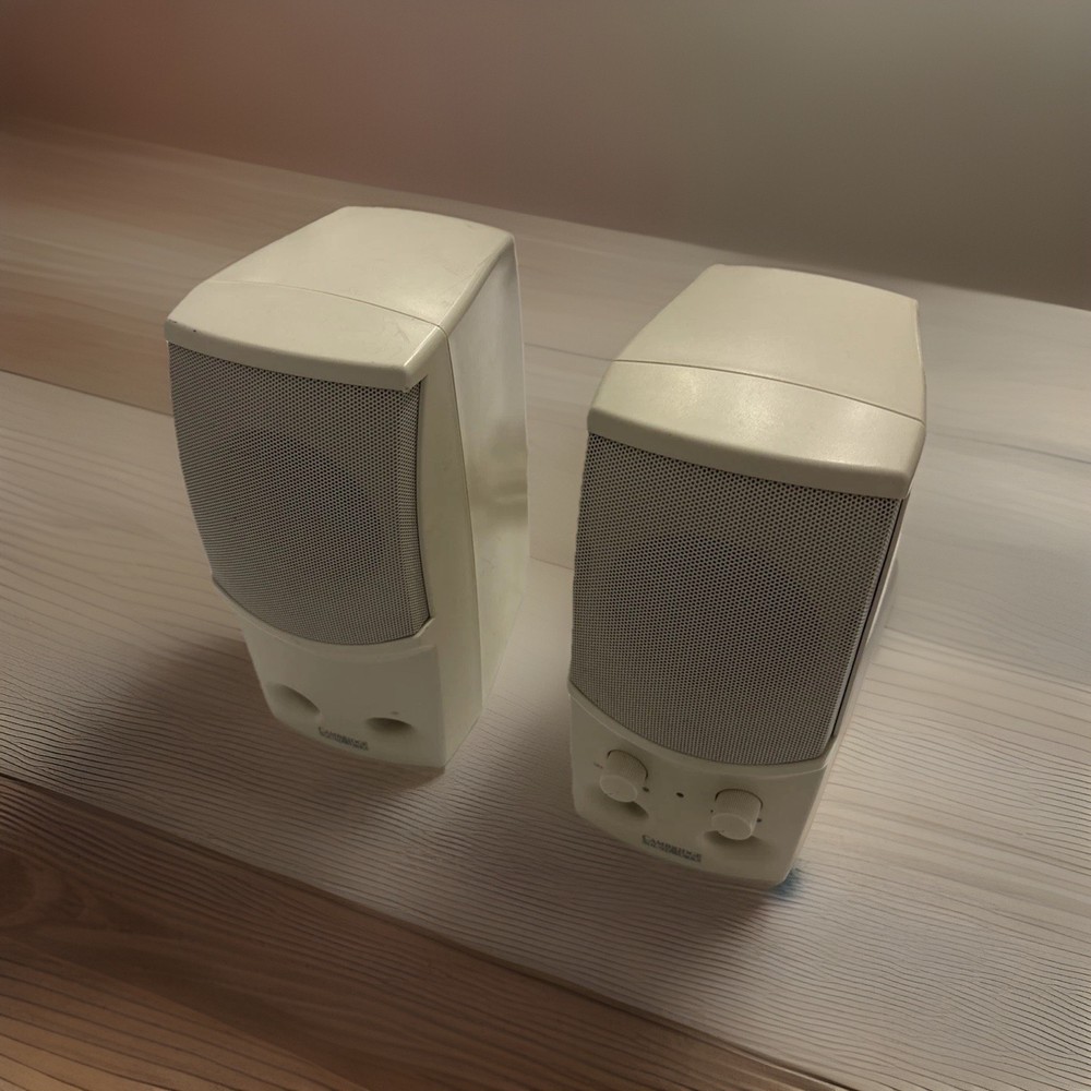 Cambridge SoundWorks SBS52 Multimedia Computer Speaker System Desktop PC Working