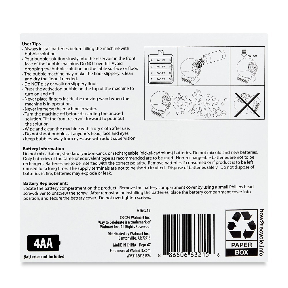 Bubble Express Liquid Soap Refill Eco Friendly 2 fl oz Concentrated