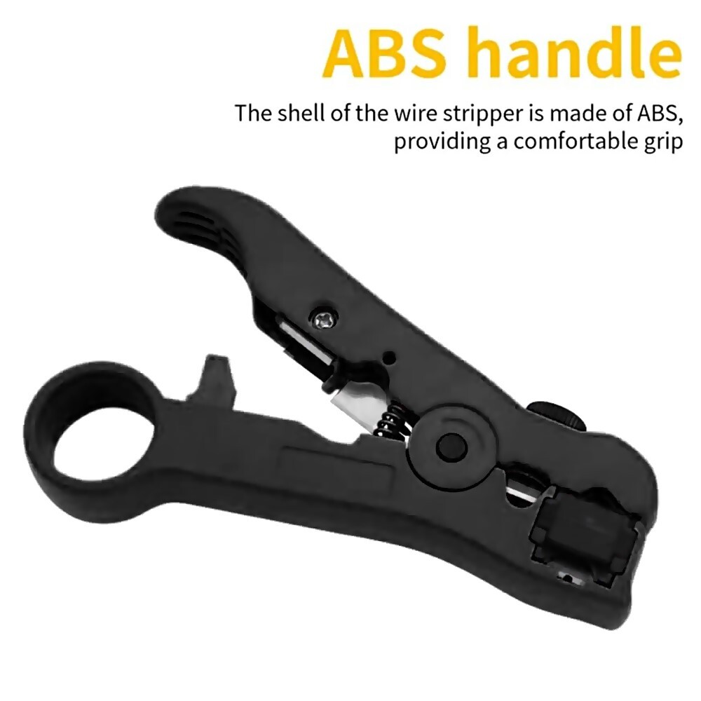 Multi-Functional Adaptable Easy to Install Network Cable Telephone Line Stripper