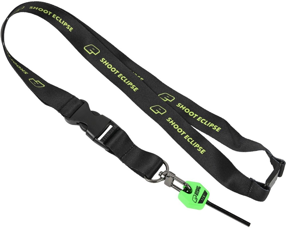 NEW Planet Eclipse 1/8 Velocity Key Lanyard - Black