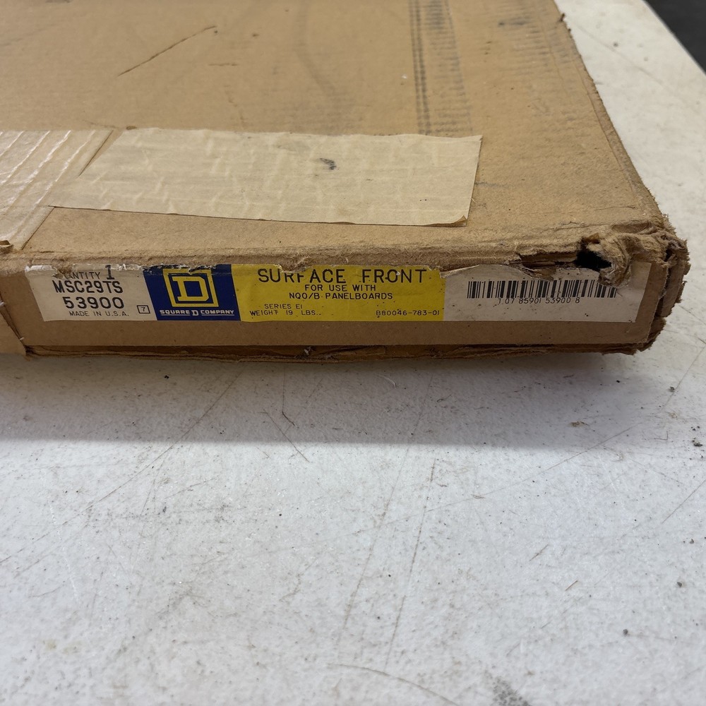 Square D MSC29TS Panel board Cover & 100 Amp Interior for NQOB Panel boards