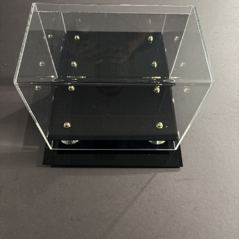 Used Acrylic Mini Helmet Display Case