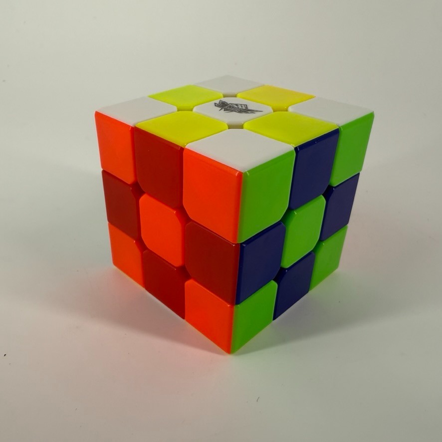 3-D-Fantix Cyclone Speed Cube Stickerless Magic Cube 3X3 Brainteaser