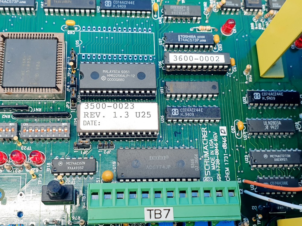 Schumacher 1731-0046 Controller Board PCB 3500-0023
