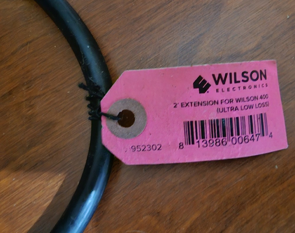 2' Extension Cable Wilson 400