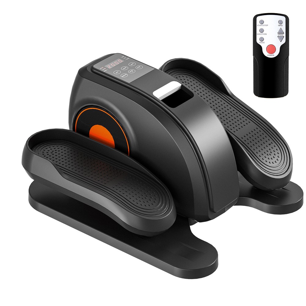 Elliptical Machine Adjustable Speed Portable Under-Desk Mini Pedal Exerciser