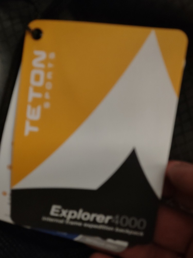 High-Performance Backpack - TETON Sports Explorer 4000 Internal Frame ;