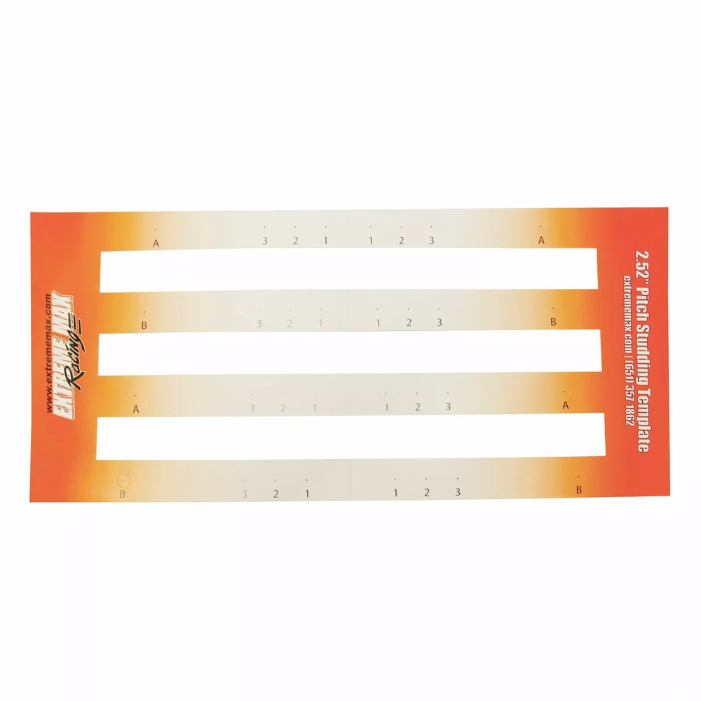 Extreme Max Stud Template - 2.52 Application Template Pattern-Track 5800.2061