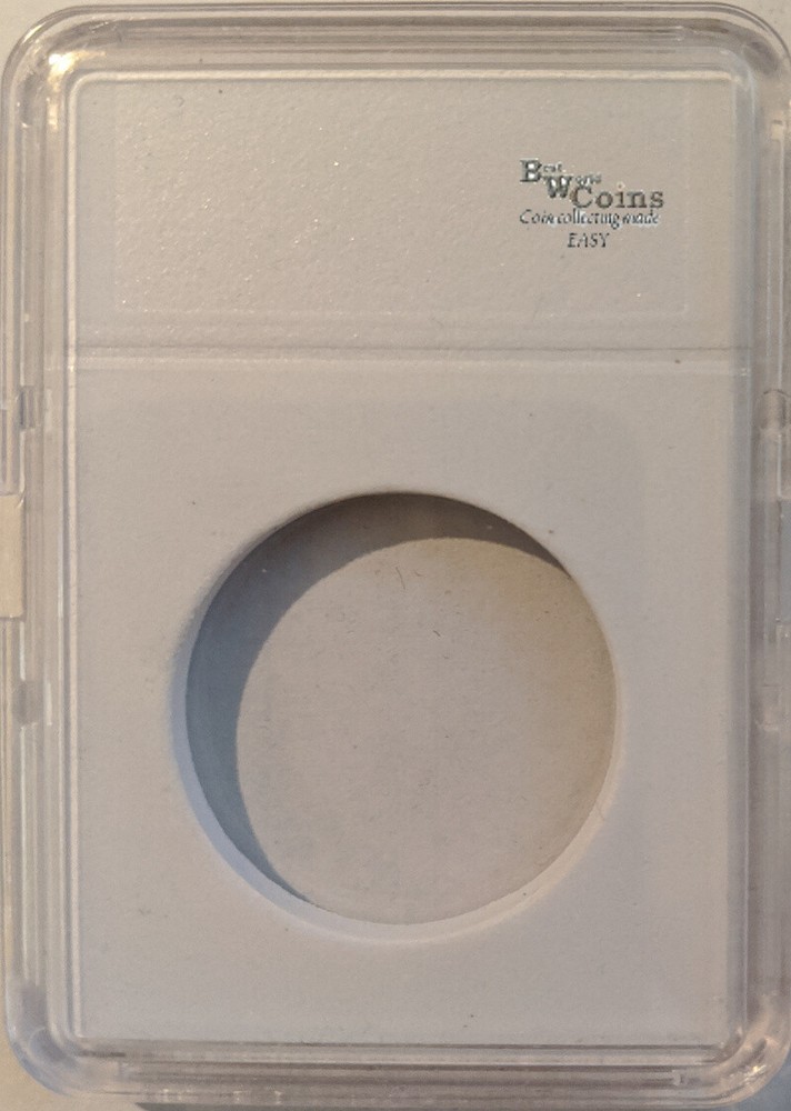 Coin Display Case Slab With Insert - Half Dollar 30.6 mm