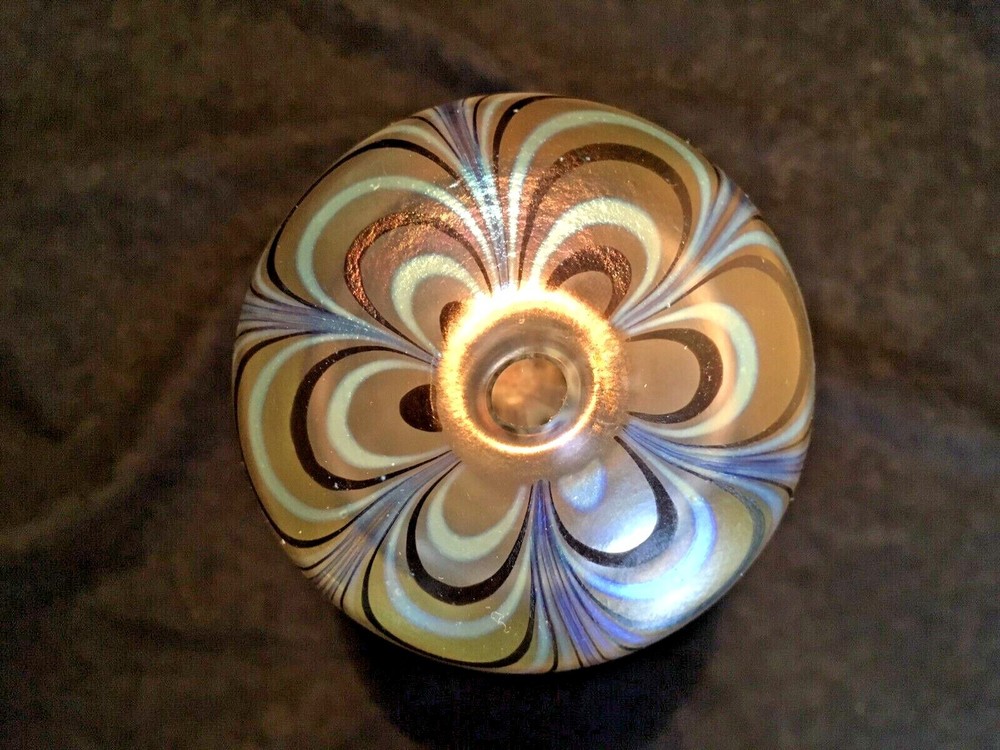 Vandermark Hand Blown Studio Art Glass Oil Diffuser 1984