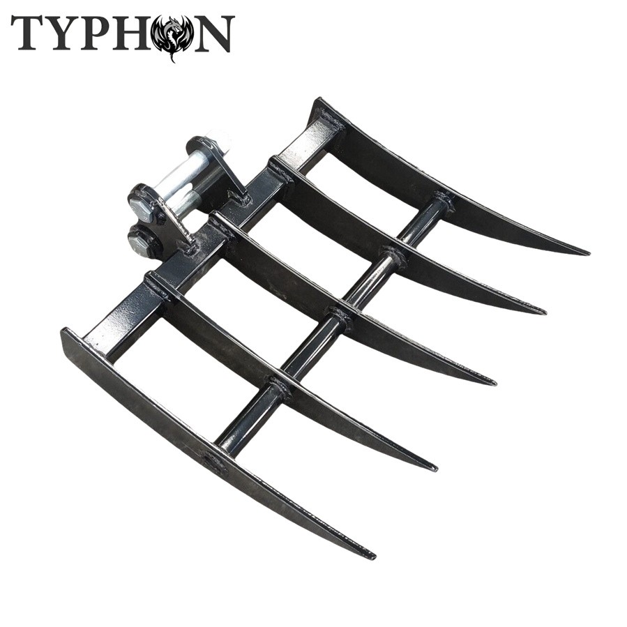 10-in-1 Mini Excavator Attachment Bundle Essential Tools Combo Kit for Worksites