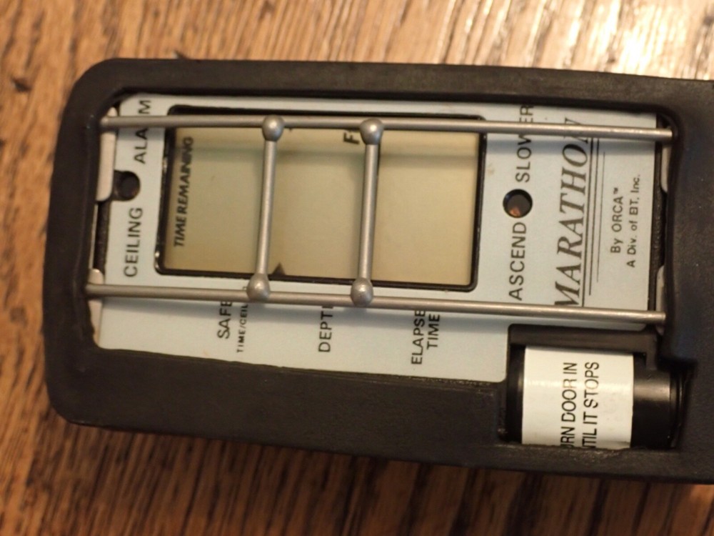 Vintage Orca Marathon Scuba Computer with SPG. Not Fully Tested