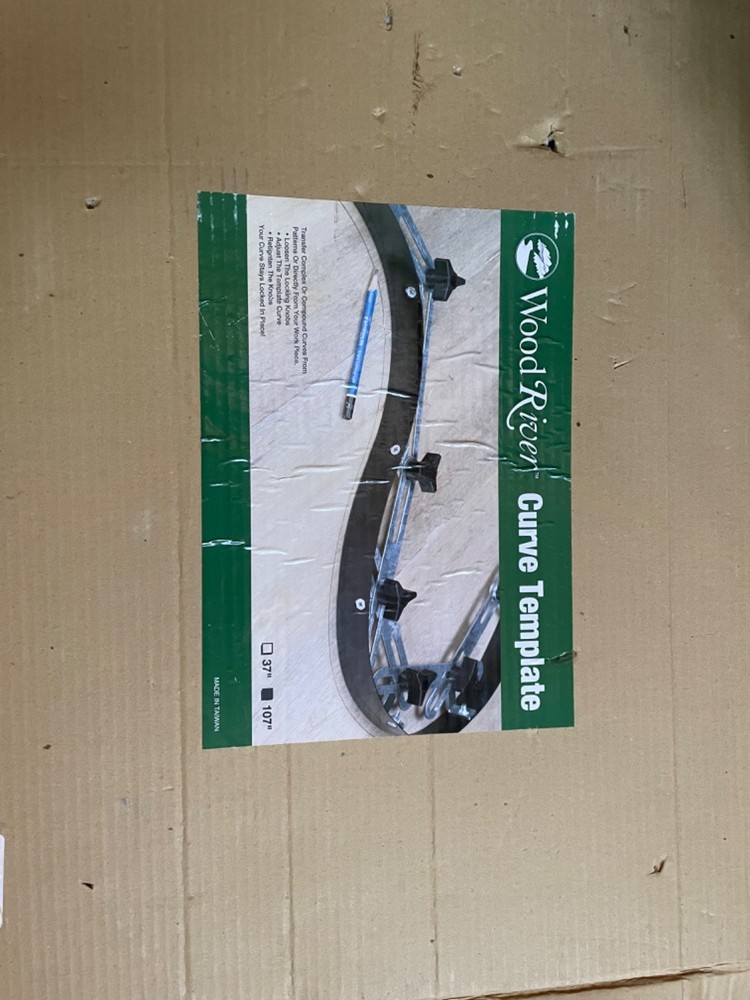 wood river  107” curve template