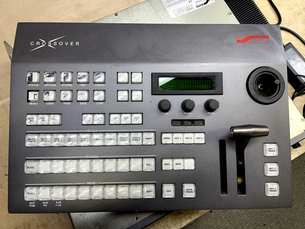 Ross Crossover 12 (12-Input Switcher Frame and panel)