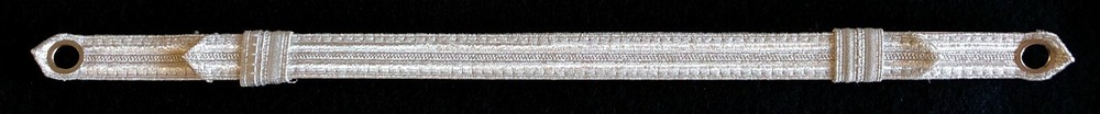 Fatigue Cap Strap in Metallic Silver (FCCS-S)