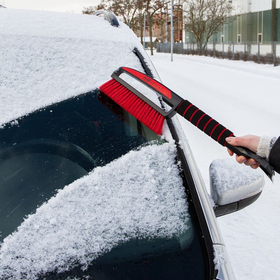 Winter Car Ice Scraper With Handle And Snow Brush 2 in 1 Durable Solid 995100