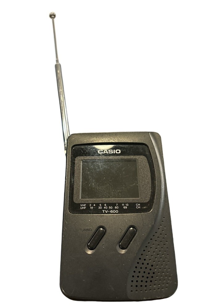 Vintage Casio TV-600B Handheld 90's Great Condition Ships Quickly