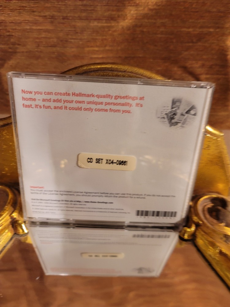 Microsoft Greetings 99 Hallmark Connections Workshop CD Win95 Win98 Windows