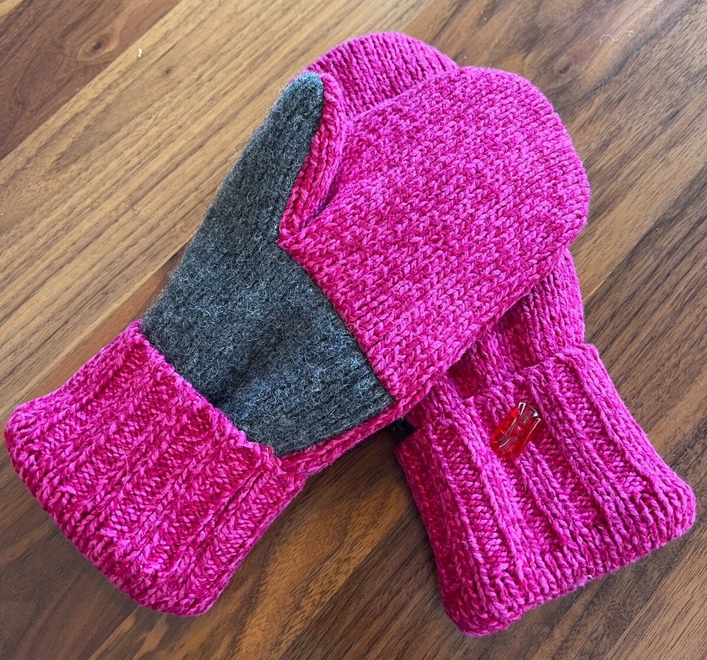 Women’s Handmade Upcycled Sweater Mittens